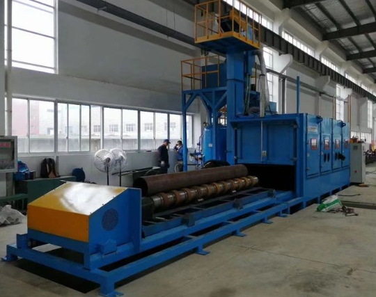 西双版纳喷砂机在管道除锈中的现场施工应用